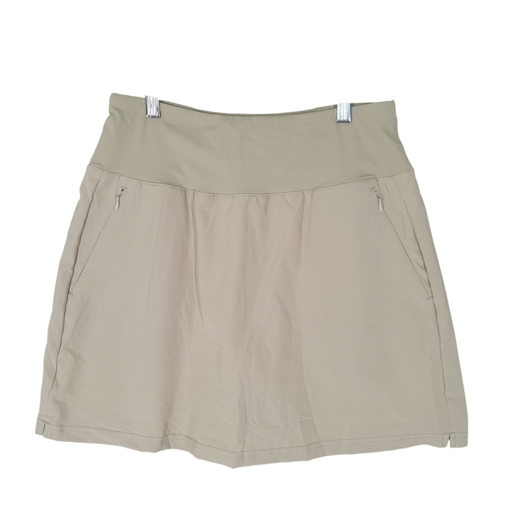 NEW‎ Gradual Active Skort Women Size M Tan Golf Tennis Hiking Athletic Skirt